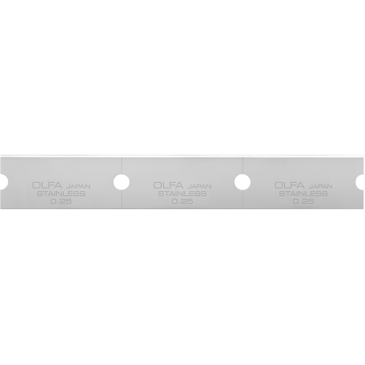 30 Pc. GSB-1S Stainless Glass Scraper Snap Blade    1126050