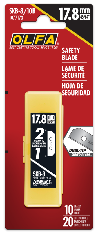 10 Pc. SKB-8/10B Dual Edge Safety Blade   1077173