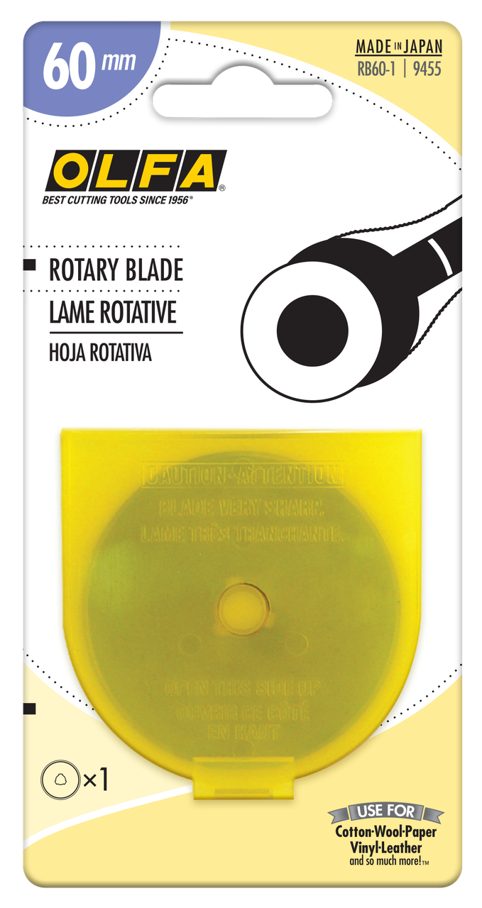 1 Pc. 60mm RB60-1 Tungsten Steel Rotary Blade   9455