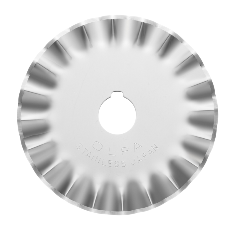 1 Pc. 45mm PIB45-1 Stainless Steel Pinking Blade   9456