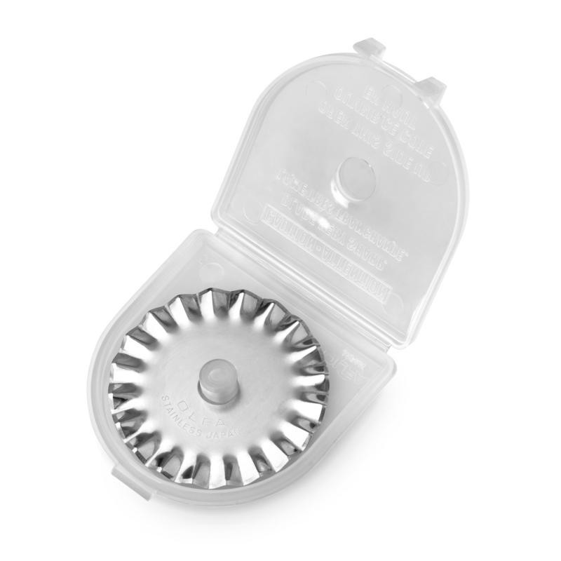 1 Pc. 45mm PIB45-1 Stainless Steel Pinking Blade   9456