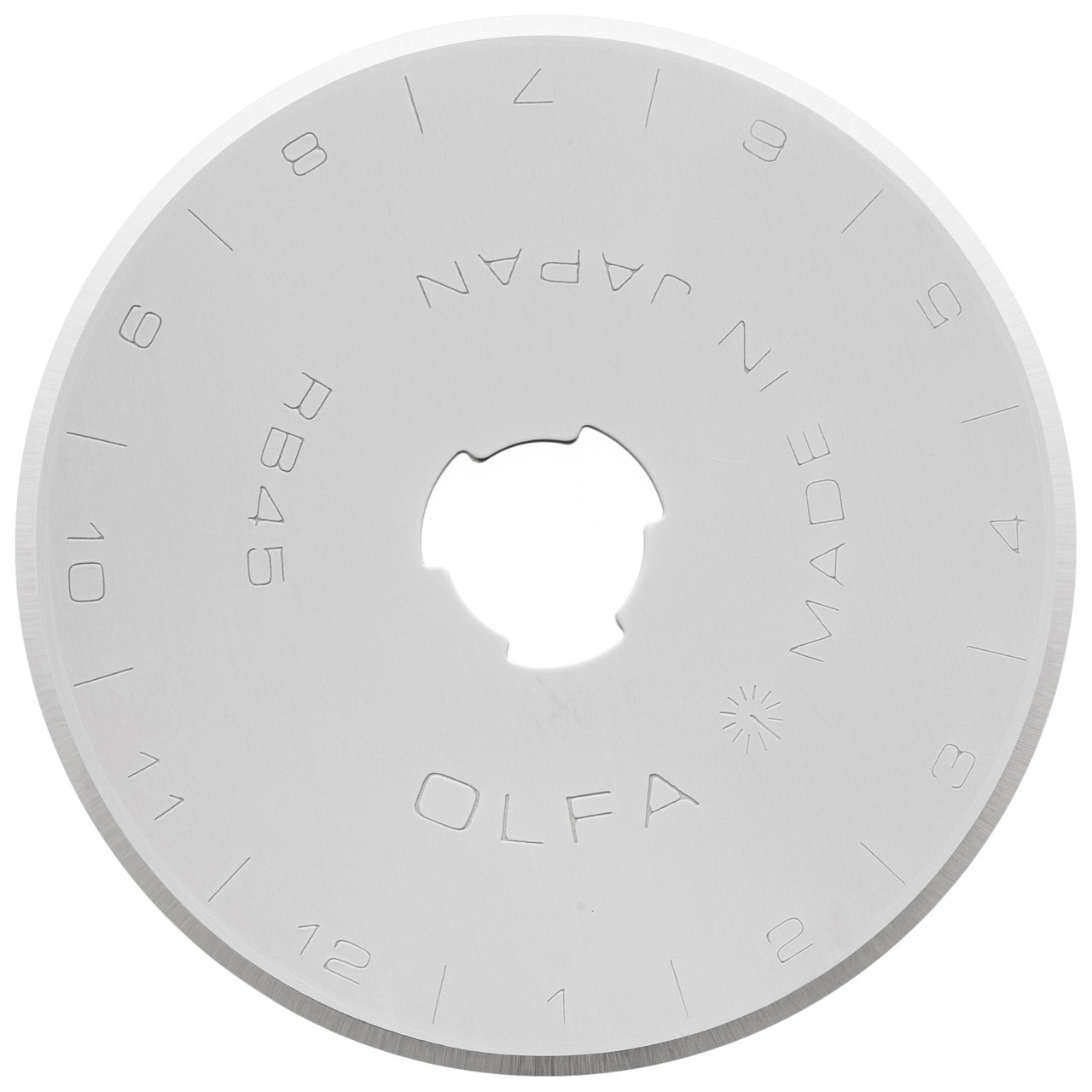 2 Pc. RB45-2 45mm Tungsten Steel Rotary Blade   1079062