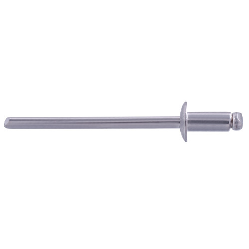 1/8" x 1/16 - 1/8" Domed Stainless Blind Rivet 100 Pc.   5195-211