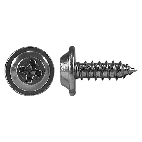 #8 x 1/2" Zinc Plated Trim Screw 10 Pc.   910-1111