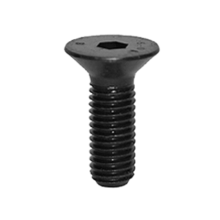 M6-1.00 x 35mm Grade 12.9 Bare Flat Socket Head Cap Screw 100 Pc.   623-277