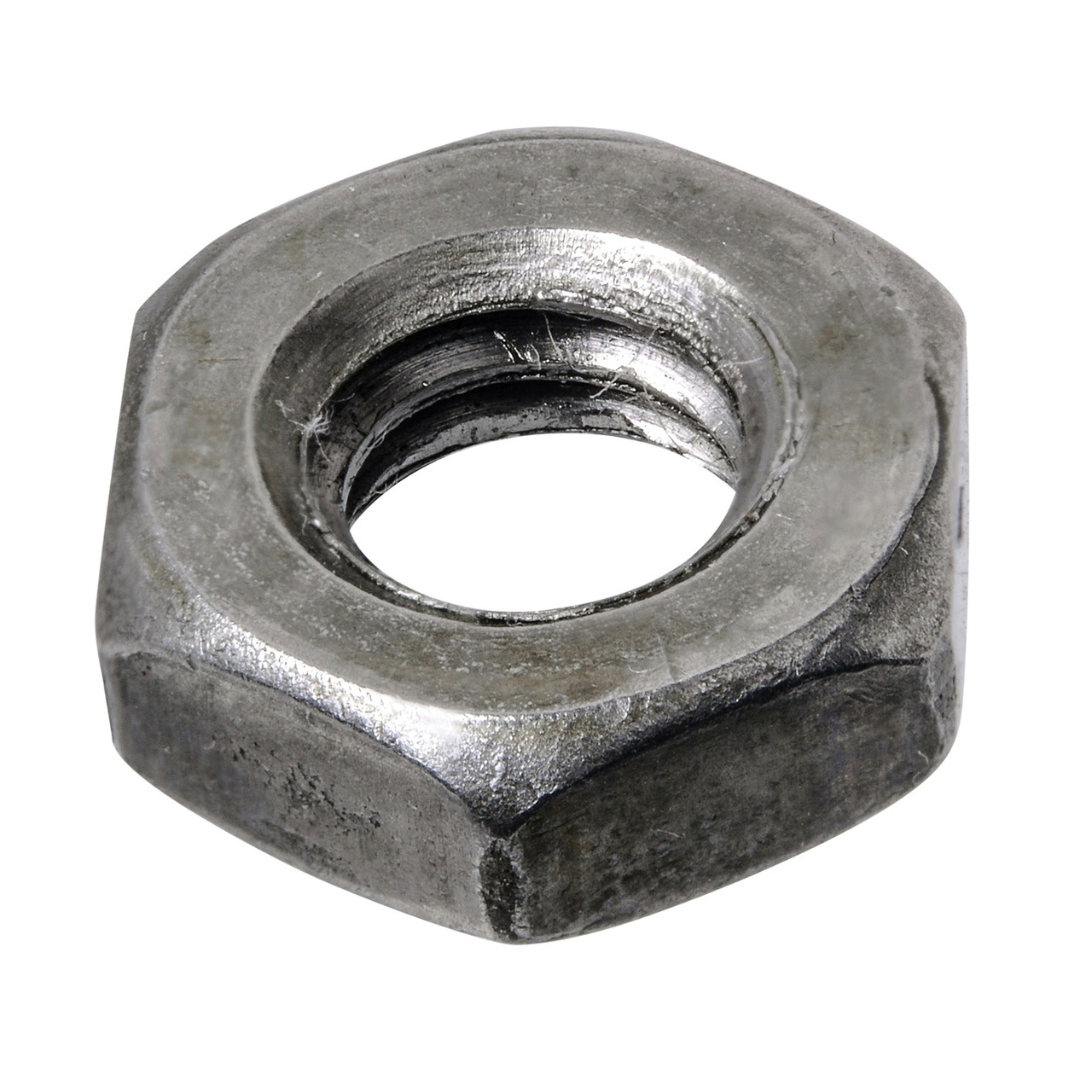 3/8"-16 UNC Bare Hex Jam Nut 100 Pc.   106-018