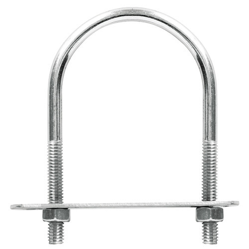 1/4"-20 x  18.8 Stainless Steel U-Bolt w/ Plate & Nut 5 Pc.   5198-207