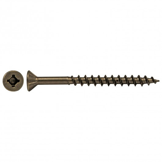 #6 x 5/8" Countersunk Steel Wood Screw 20000 Pc.   B1972-088