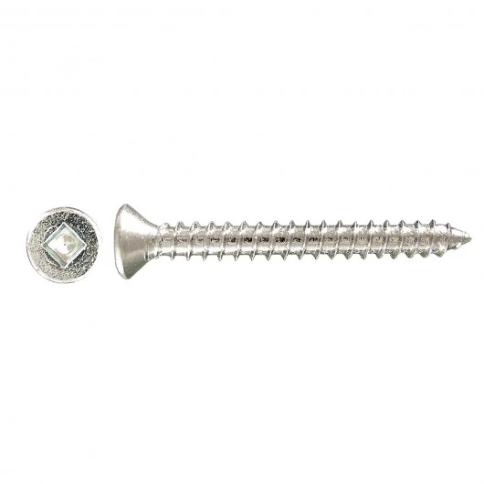 #4 x 1" Countersunk Steel Tapping Screw 100 Pc.   209-047