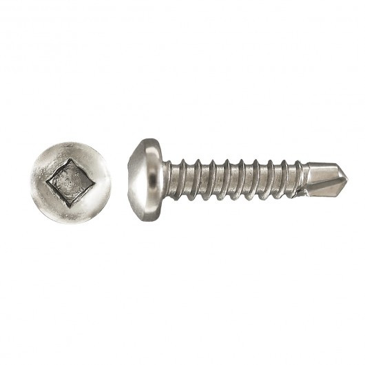 #10 x 1/2" Drill-X® Pan Head Steel Tapping Screw 100 Pc.   232-037