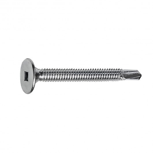 #10-24 x 3/4" Drill-X® Wafer Head Steel Tapping Screw 7500 Pc.   B232-222