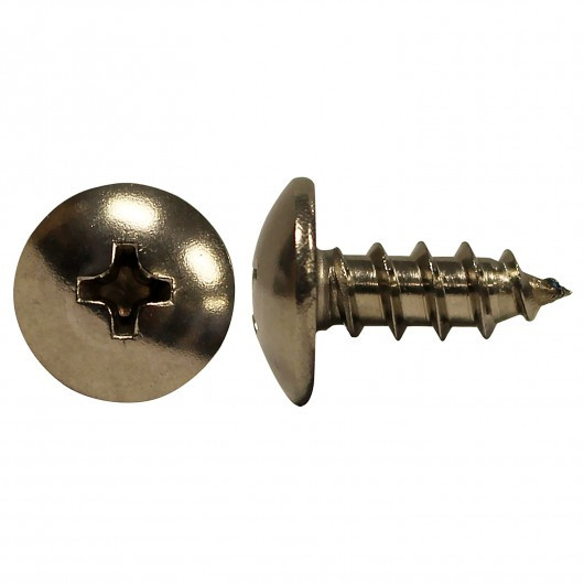 #14 x 1-1/2" Truss Head Stainless Steel Tapping Screw 100 Pc.   5172-284