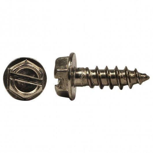 #8 x 3/4" Hex Head Stainless Steel Tapping Screw 100 Pc.   5175-139