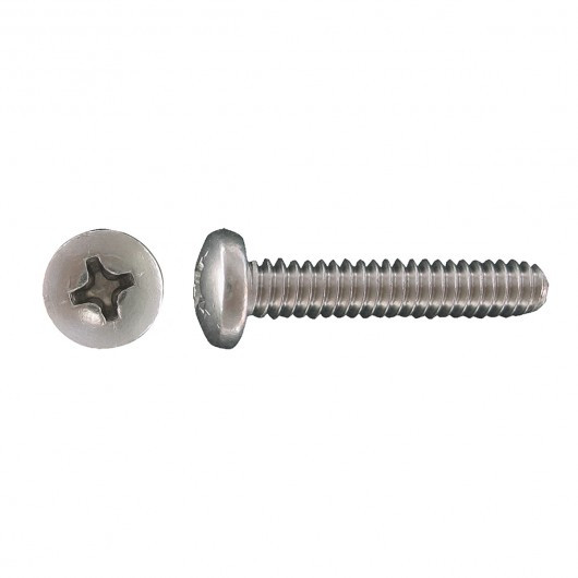 #2-56 x 3/16" Pan Head Stainless Steel Machine Screw 100 Pc.   5114-014