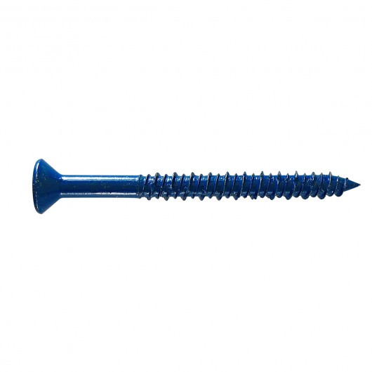 3/16" x 4" Countersunk Steel Concrete Screw 100 Pc.   537-805