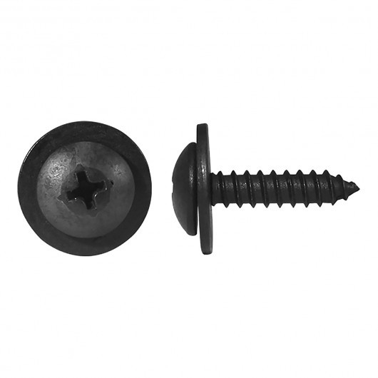 M4 x 19mm Pan Head Steel Tapping Screw 100 Pc.   230-619