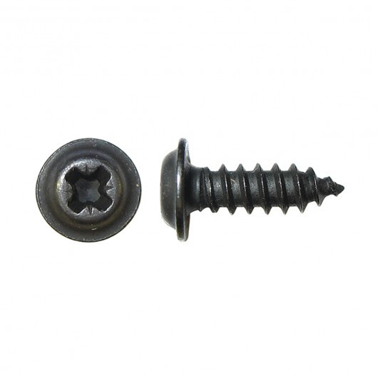 M4 x 20mm Pan Pozidriv® Steel Trim Screw 100 Pc.   230-306