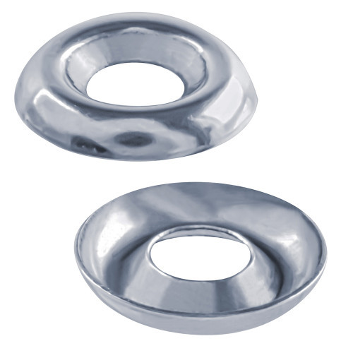 #12 Nickel Plated Finishing Washer 15000 Pc.   B162-984