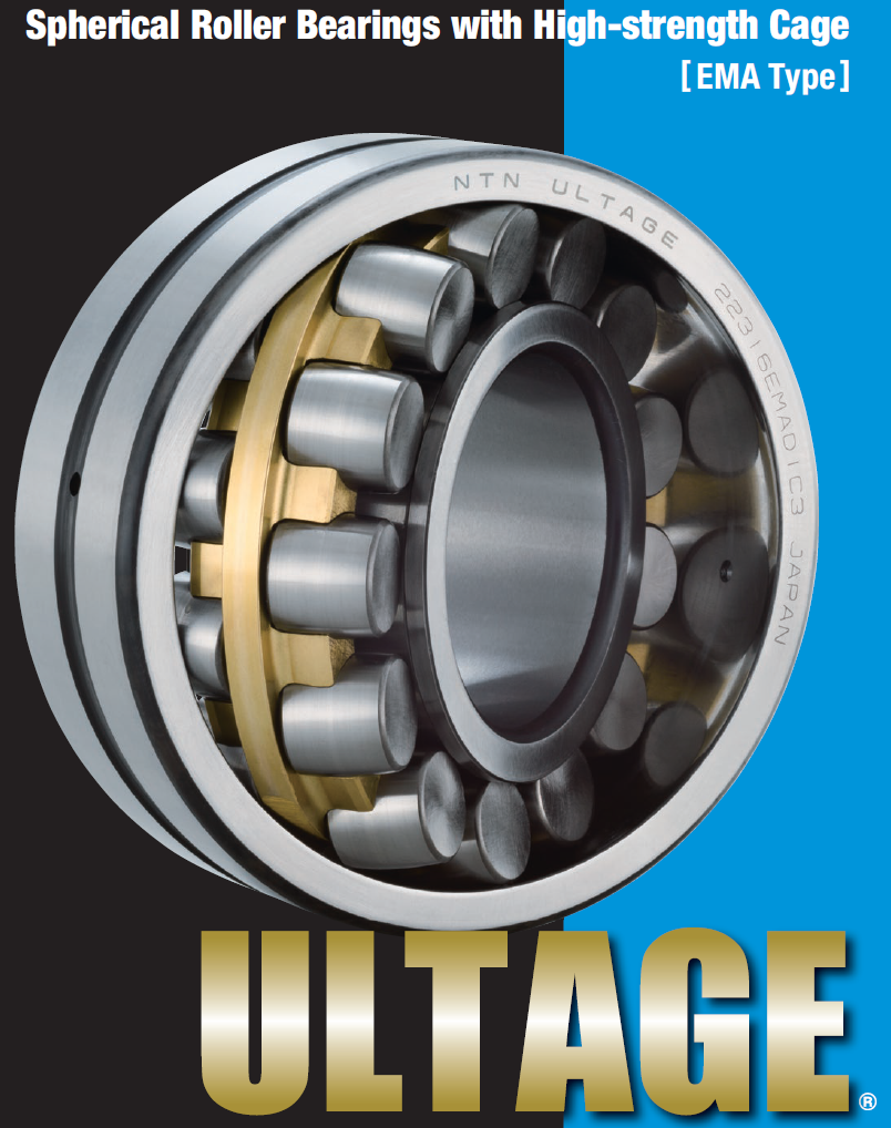ISO Double Row Straight Bore Spherical Roller Bearing - Machined Brass Cage  22326EMAD1VS2