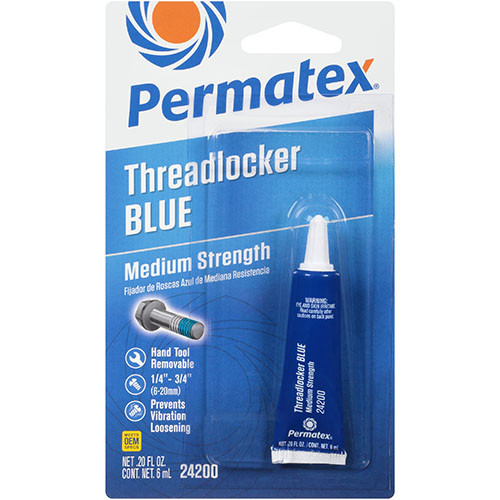 Blue Medium Strength Threadlocker 6ml Tube   24200