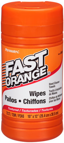Fast Orange® Hand Cleaner Wipes 72/Canister   25051
