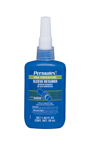 High Temperature Sleeve Retainer 50ml Bottle   64050
