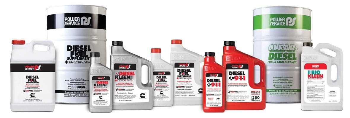Power Service® 26 oz. Clear Diesel Fuel & Tank Cleaner  PS9226