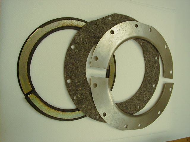 6.151" (156.235mm) Inch Split Single Lip Nitrile Oil Seal Kit  61500 SPLIT R