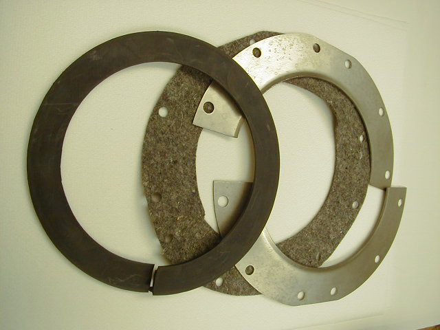 6.151" (156.235mm) Inch Split Single Lip Nitrile Oil Seal Kit  61500 SPLIT R