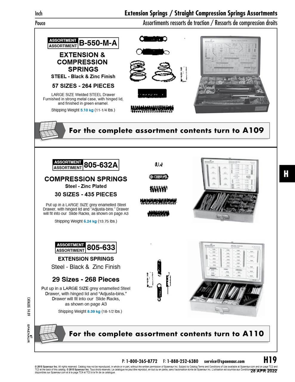 Compression Spring Assortment   805-632A