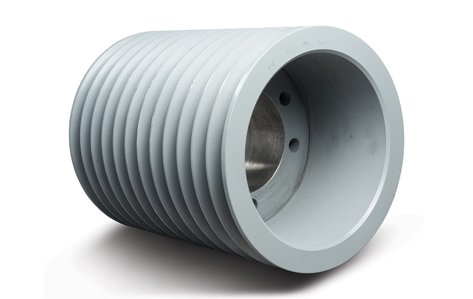 40.00" 8V Twelve Groove Flush Hub "QD" Sheave  12/8V4000W FLUSH