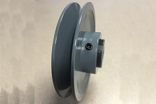 6.50 x 1-1/8" Shaft B Variable Pitch Adjustable Speed Sheave  1VP65-1-1/8
