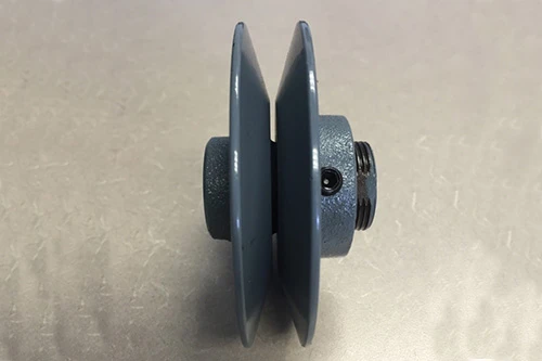 6.50 x 1-1/8" Shaft B Variable Pitch Adjustable Speed Sheave  1VP65-1-1/8