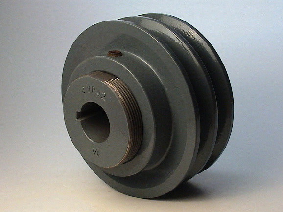 5.95 x 1" Shaft B Variable Pitch Adjustable Speed Sheave  2VP62-1