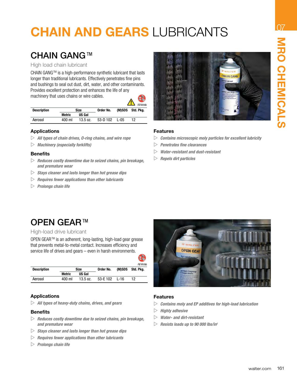 Open Gear® High Load Gear Lubricant 400ml Aerosol   53E102