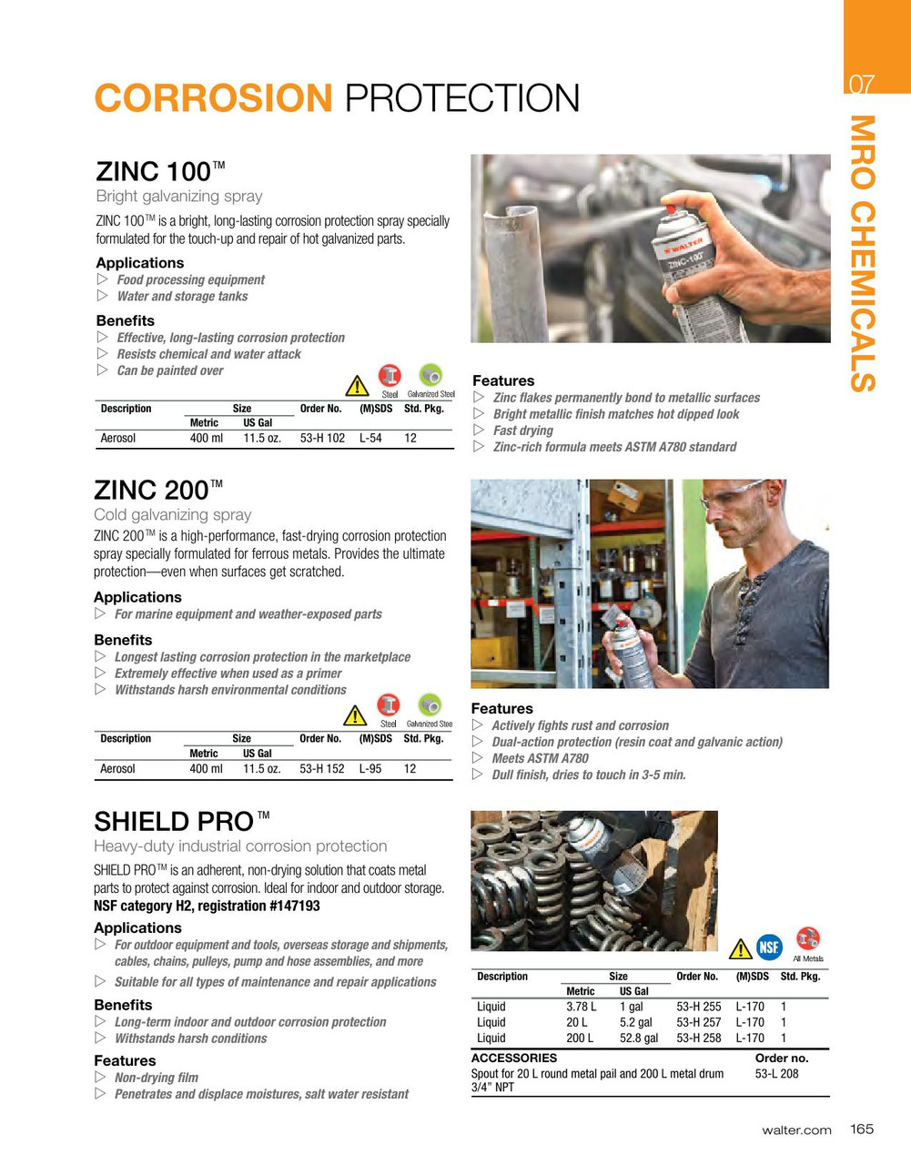 Shield Pro® Heavy Duty Industrial Corrosion Inhibitor 200L Drum   53H258