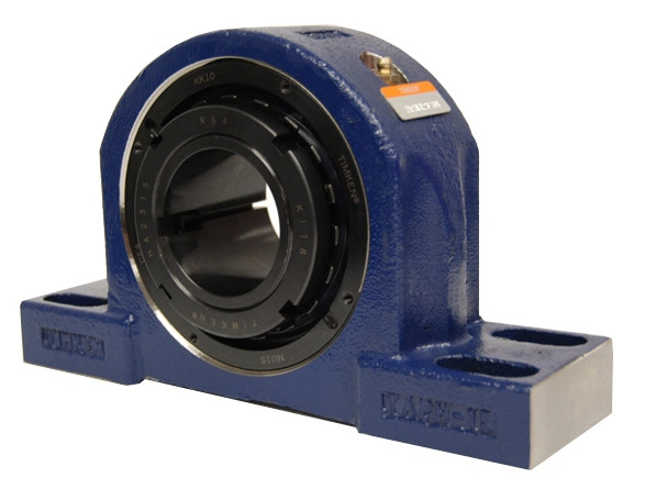 4" Timken TAPK Four Bolt Pillow Block - Taper Lock Adapter - Double Lip Viton Seals - Fixed  TAPK22K400SC