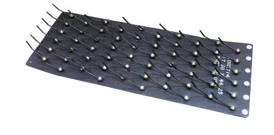 17-1/2" x 44-1/4" Victory/New Noble Combine Pickup Belt w/Teeth  BEL21-VT042WT