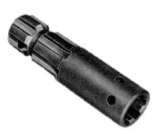 1-3/8"-6 Spline Male x 1-3/8"-6 Spline Female Crosspin PTO Adapter  PTO0332-00371