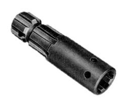1-3/8"-6 Spline Male x 1-1/8"-6 Spline Female Crosspin PTO Adapter  PTO0332-03531