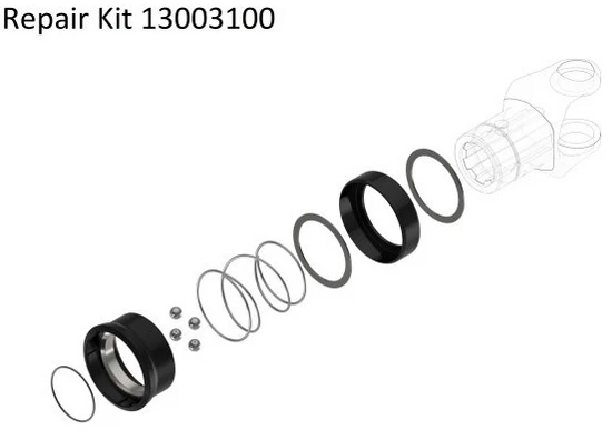 1-3/8"-21 Spline - Spring-Lok QD Yoke - 6 Series  PTO100-0621