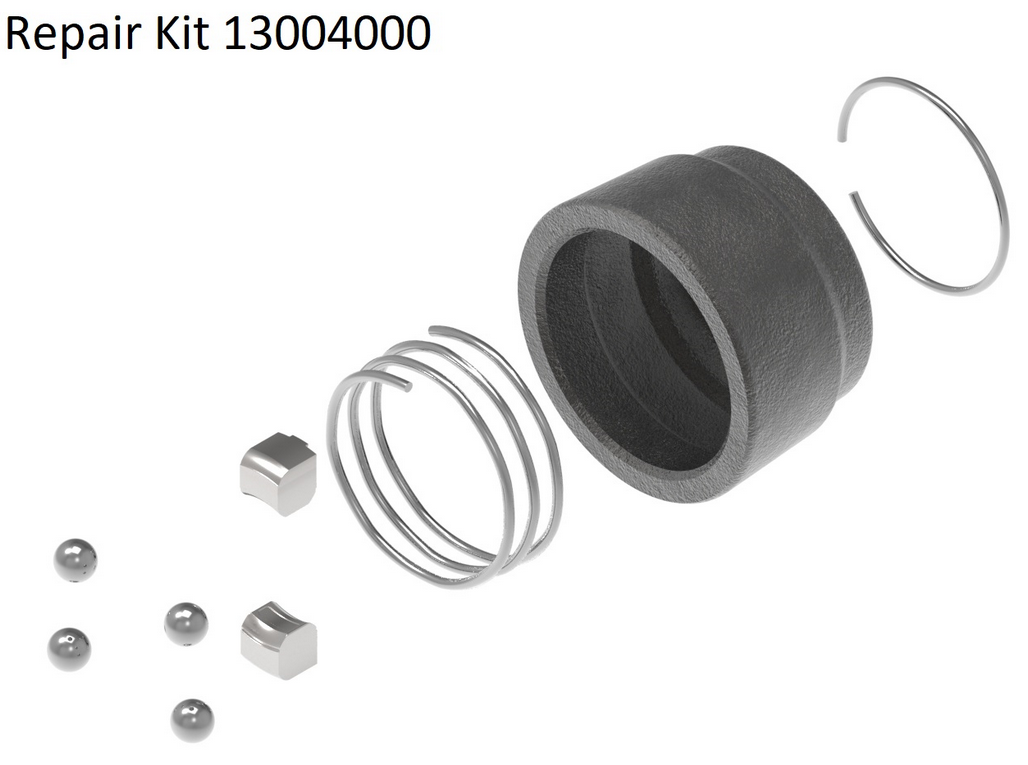 1-3/8"-6 Spline - Spring-Lok QD Yoke - Bondioli® 6 / Walterscheid® AW22 Series  PTO101-8606