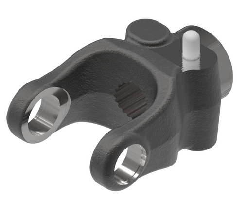 1-3/8"-21 Spline - Push Pin QD Yoke - 44 Series  PTO102-4421