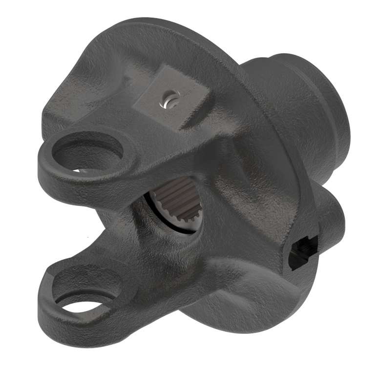 1-3/8"-21 Spline - Ball Shear Clutch Spring-Lok QD Yoke - 35 Series  PTO104-3521
