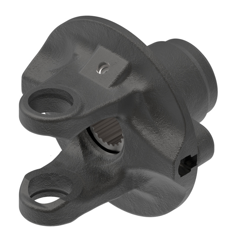 1-3/8"-21 Spline - Ball Shear Clutch Spring-Lok QD Yoke - 44 Series  PTO104-4421
