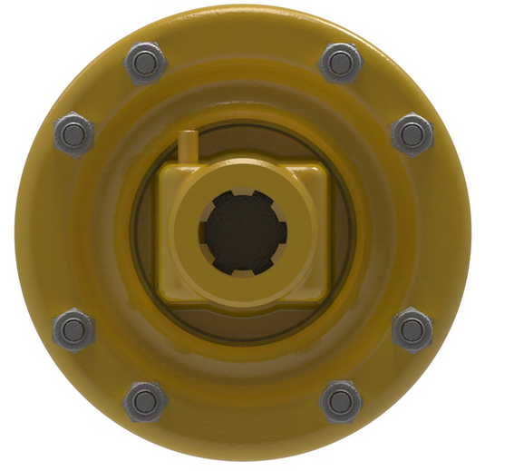 Yoke Arms - 1-3/8"-6 Spline Female Clamp - Friction Clutch Assembly - Bondioli® 5 Series  PTO5606506