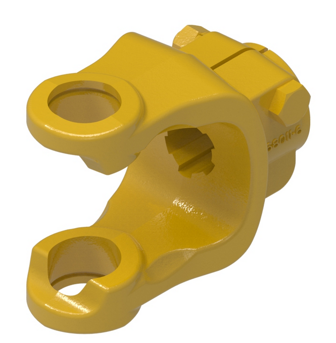 1-3/8"-6 Spline - Clamp Yoke - Bondioli® 8 / Walterscheid® AW24 Series  PTO8076806