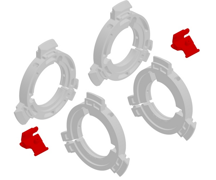 Easy Lock Guard Bearing & Clip Kit - 6 Series  PTO9210600