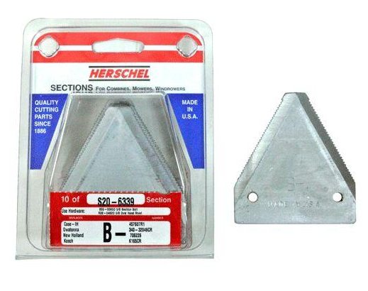 25 Pack Sickle Sections  CUT05038-25