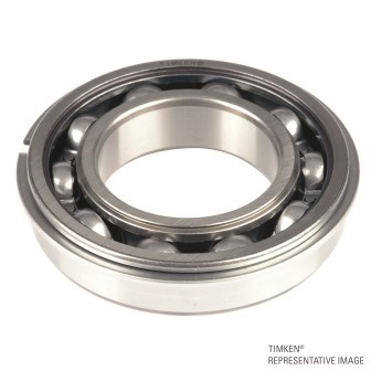 70 x 150 x 35mm Open Deep Groove Single Row Ball Bearing w/ Snap Ring   6314-NR-C3